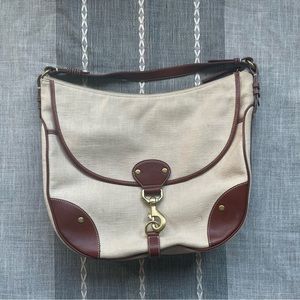 Ralph Lauren Hobo Y2K Vintage Saddle Bag Purse (Rare)